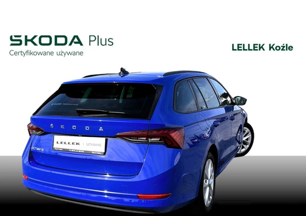 Skoda Octavia cena 105900 przebieg: 43990, rok produkcji 2022 z Kartuzy małe 137